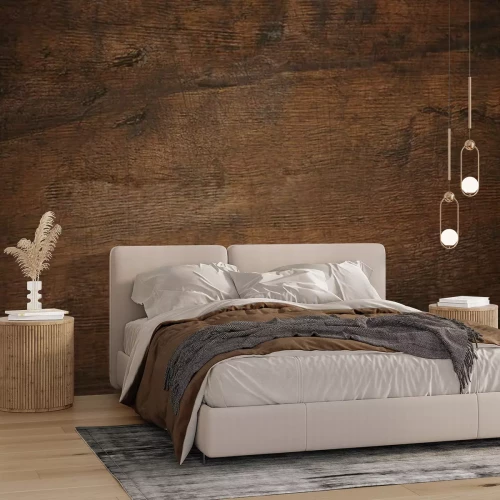 Fototapete Holz vintage mahagoni Holzplatte