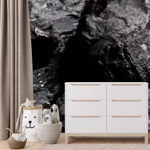 Fototapete Schwarze Steine