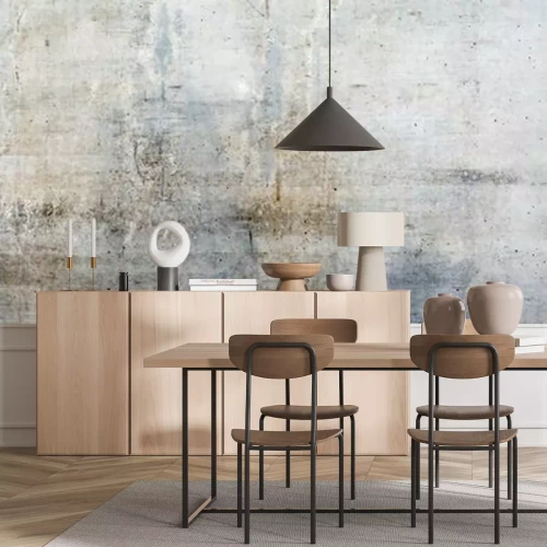 Fototapete Graue Wandstruktur