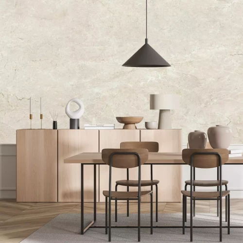 Fototapete Beige Steinwand