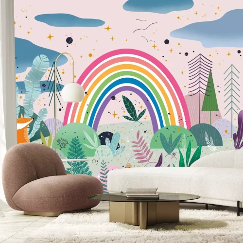 Fototapete Regenbogenwelt