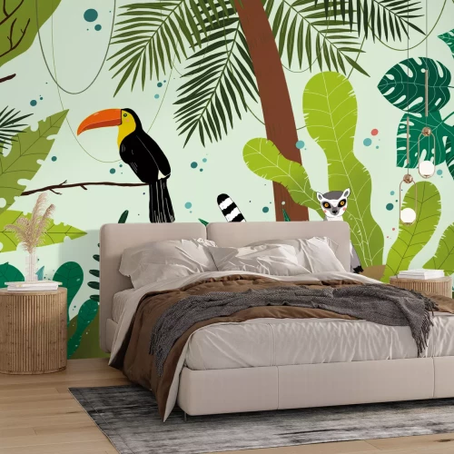 Fototapete Tropischer Hain