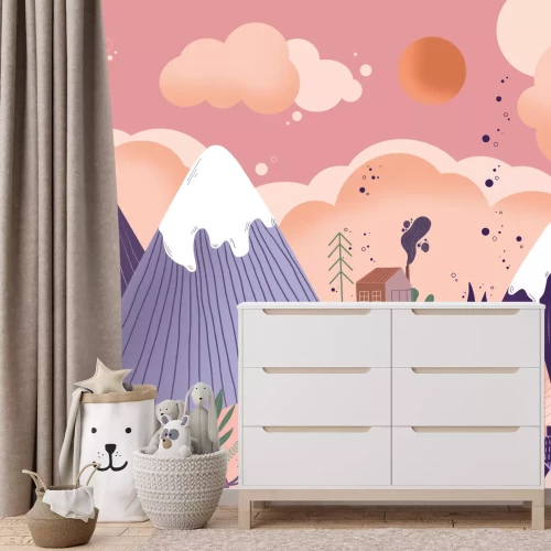 Fototapete Zauberberge