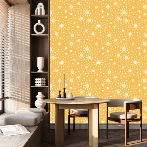 Tapete Sonnenuntergang an einem Sommertag