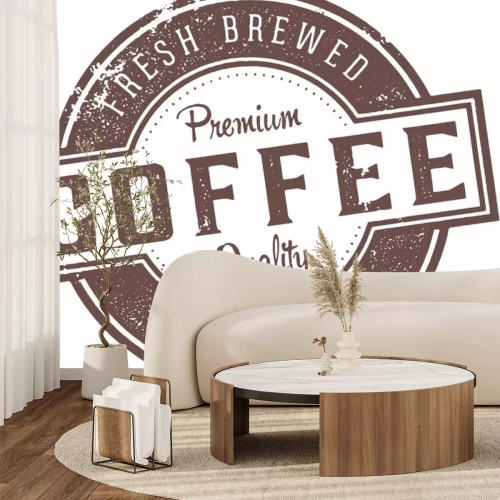 Sticker Kaffee zum Mitnehmen Werbegrafik