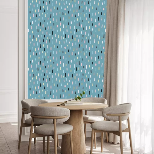 Tapete Pastell-Regen