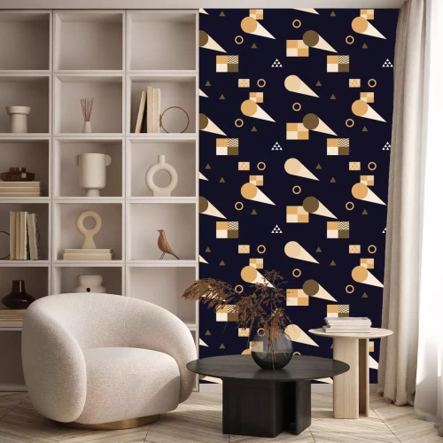 Tapete Dekoratives geometrisches Muster