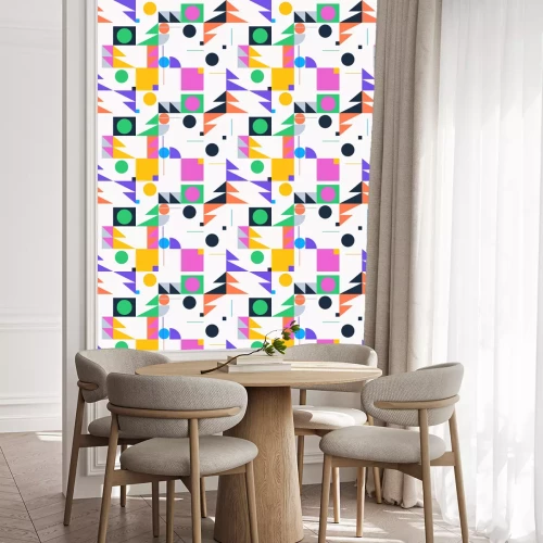 Tapete Bauhaus dynamische Komposition