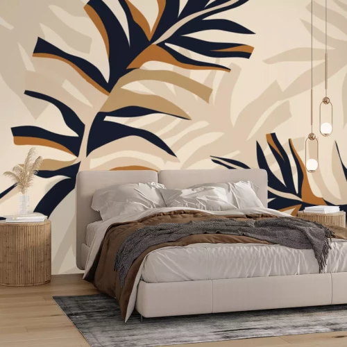 Fototapete Böhmische Beige- und Brauntöne