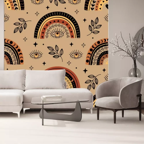 Sticker Esoterisches Konzept des Regenbogens