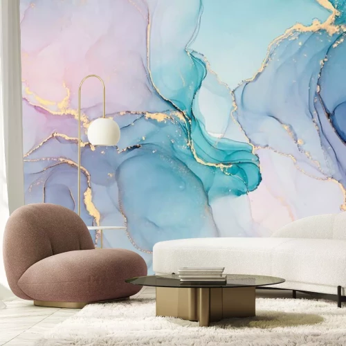 Fototapete Glückseliger Tanz der Farben