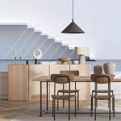 Sticker Minimalismus-Stil Treppe