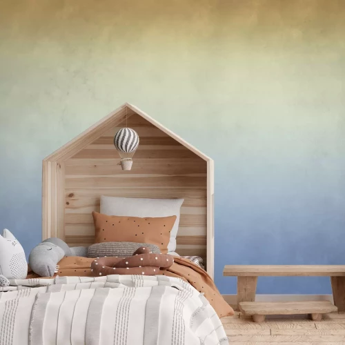 Fototapete Sanfter Ombré in warmen Tönen