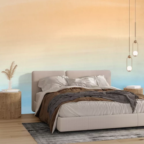 Fototapete Farbimitation in mehreren Tönen