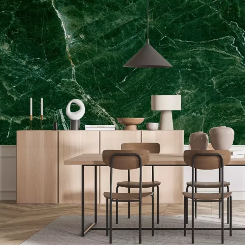 Fototapete Grüne Marmorstruktur