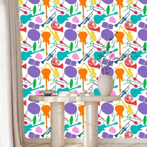 Tapete Bunte Klänge