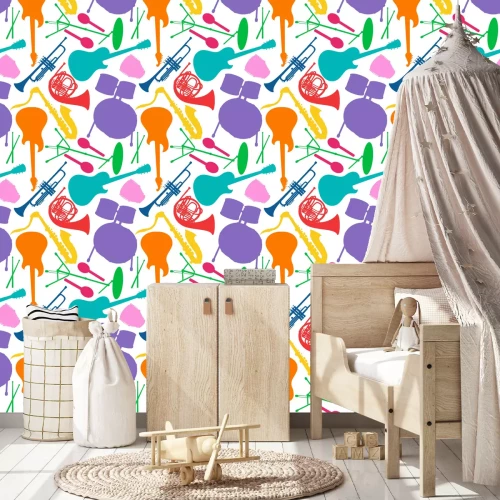 Tapete Bunte Klänge