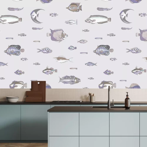 Fototapete Surrealer Schwarm