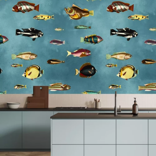 Fototapete Fische im Ozean