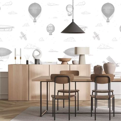 Fototapete Alte fliegende Fahrzeuge