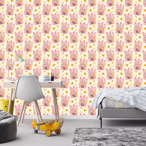 Tapete Maneki Neko Talisman