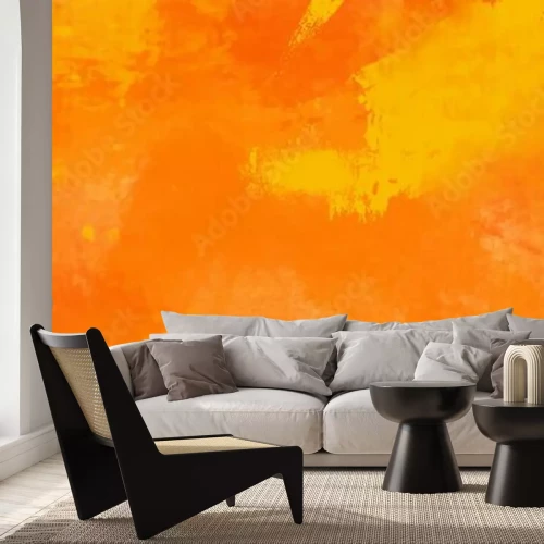 Fototapete Abstrakte Textur in Orange