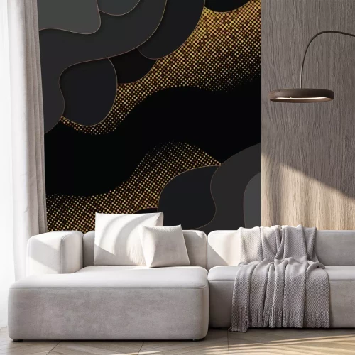 Sticker Abstrakter Hintergrund 3D-Effekt