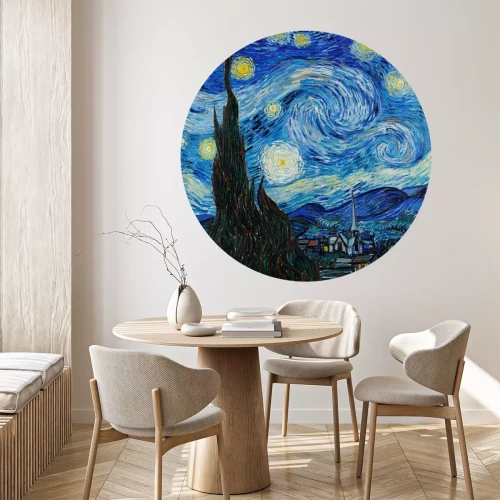 Sticker Sternennacht von van Gogh