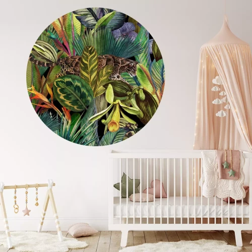 Sticker Farben des Dschungels