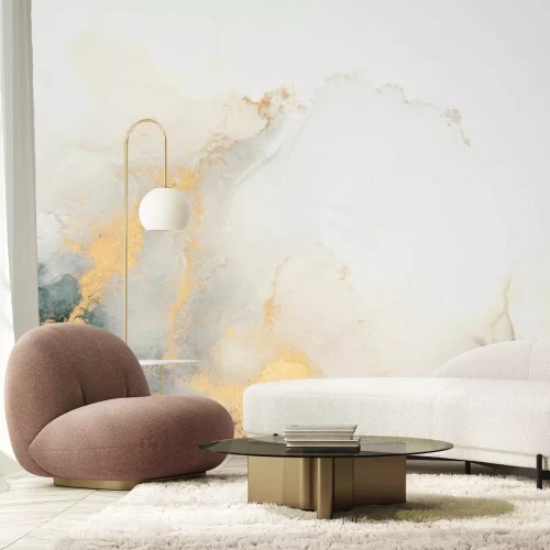 Fototapete Fließender Marmor abstrakte Textur