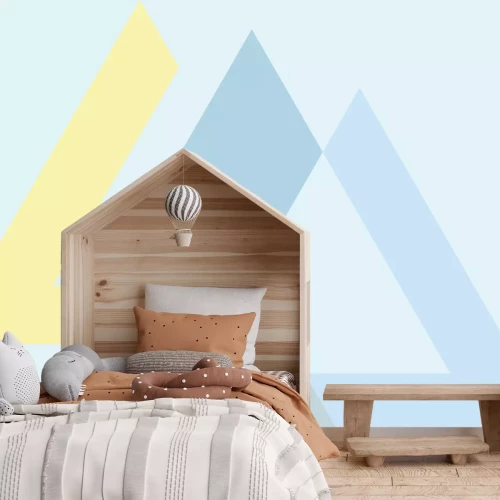 Fototapete Pastelldreiecke