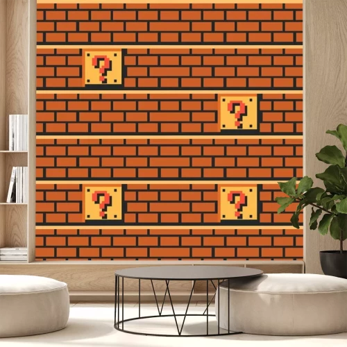 Fototapete Wand aus einem Computerspiel