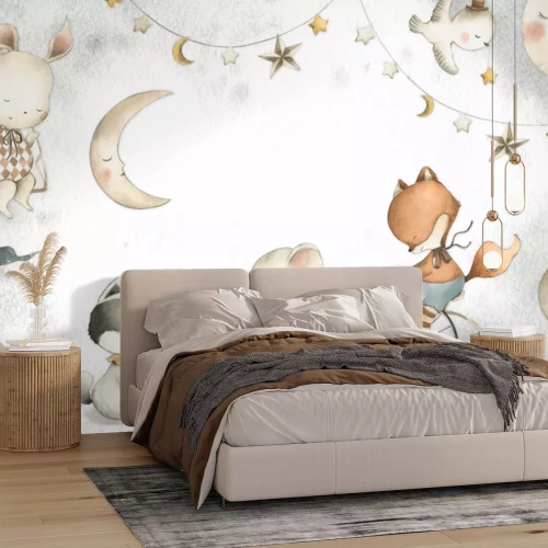 Fototapete Märchenhafte Tiere im Zirkus