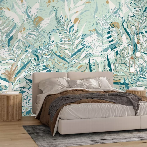 Fototapete Farne love green