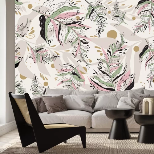 Fototapete Farne love boho