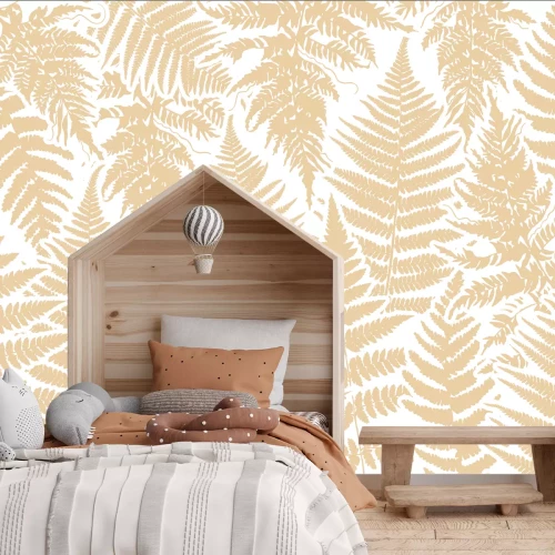 Fototapete Sonniges Gestrüpp