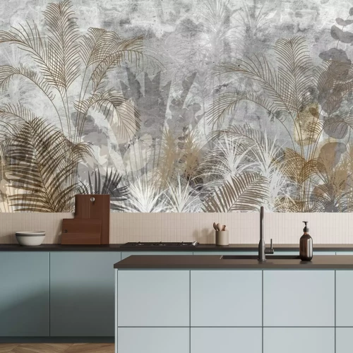 Fototapete Tropische braune Textur