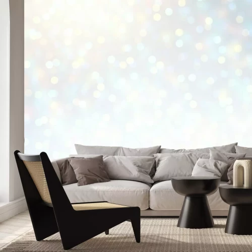 Fototapete Schnee an einem sonnigen Tag