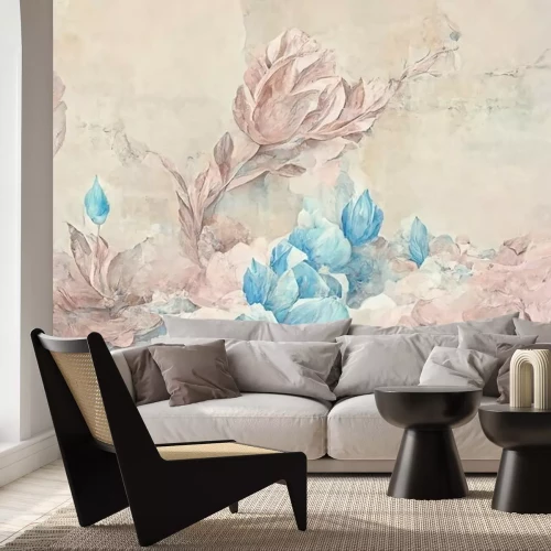 Fototapete Die Zartheit der Blumen