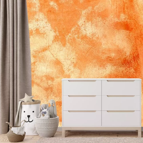 Fototapete Orange konkrete Grunge-Textur