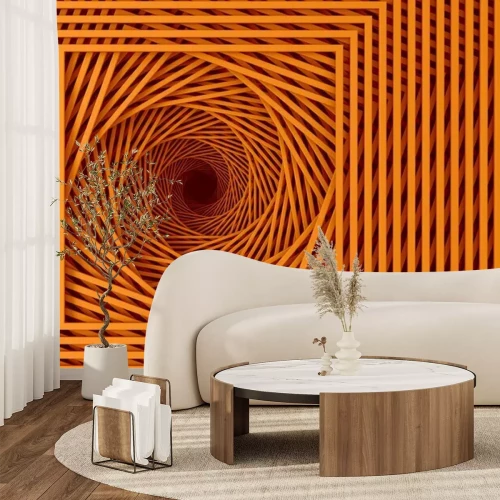 Fototapete Abstrakte 3D-Spirale