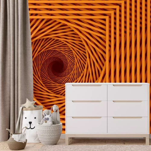 Fototapete Abstrakte 3D-Spirale