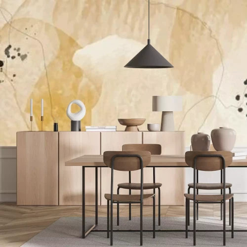 Fototapete Abstraktion in Erdtönen