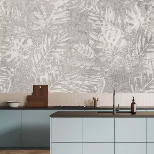 Fototapete Pauspapierblätter auf der Textur