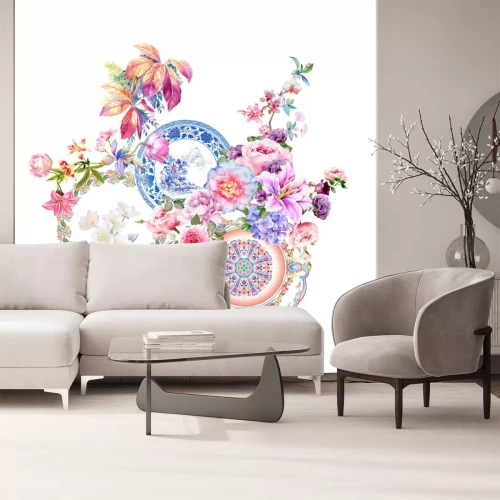 Sticker Handverzierte Teller