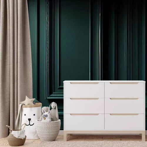 Fototapete Dunkelgrüner Stuck