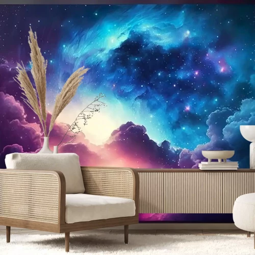 Sticker Galaxiefarben