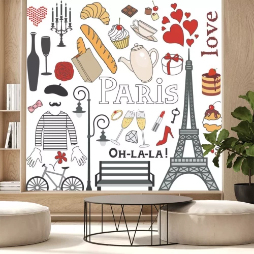 Sticker paris-Set