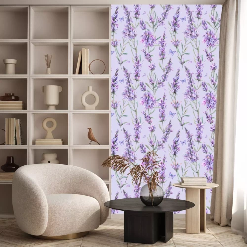 Tapete Provenzalisches Lavendelmuster