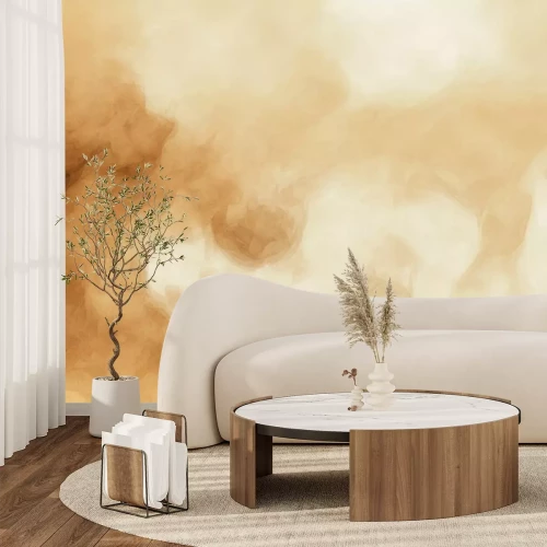 Sticker Beigefarbener Nebel